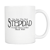 Best Stepdad Coffee Mug - Funny Fathers Day Gift For Step Dad