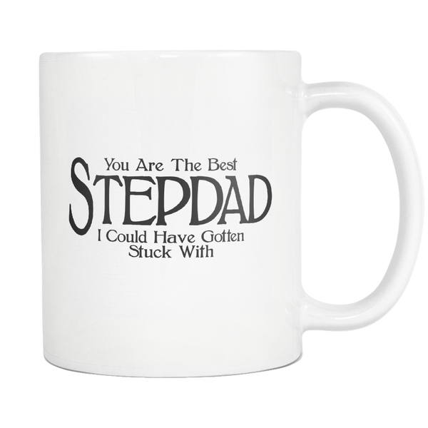 Best Stepdad Coffee Mug - Funny Fathers Day Gift For Step Dad