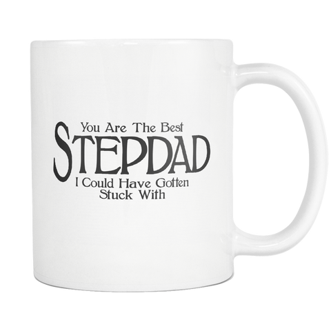 Best Stepdad Coffee Mug - Funny Fathers Day Gift For Step Dad