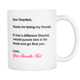 Dear Stepdad - Coffee Mug