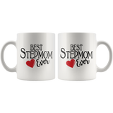 Best Stepmom Ever 11 oz White Coffee Mug