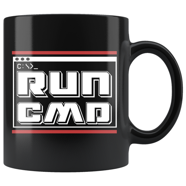 Rum CMD Black 11 oz Coffee Mug