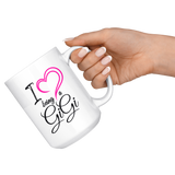 I Love Being A Gigi 15 oz White Coffee Mug