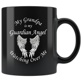 My Grandpa is My Guardian Angel - Memorial Coffee Mug
