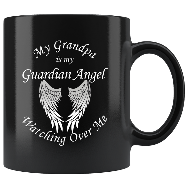 My Grandpa is My Guardian Angel - Memorial Coffee Mug