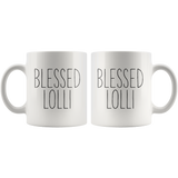 Blessed Lolli 11 oz White Coffee Mug