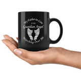 Father in Law 11 oz Black Coffee Mug