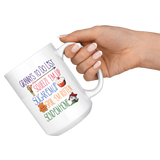 Granny's ToDo List 15 oz White Coffee Mug - Cute Mug for Granny