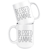 Blessed Gammie 15 oz White Coffee Mug