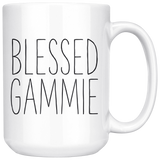 Blessed Gammie 15 oz White Coffee Mug