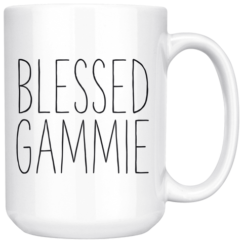 Blessed Gammie 15 oz White Coffee Mug