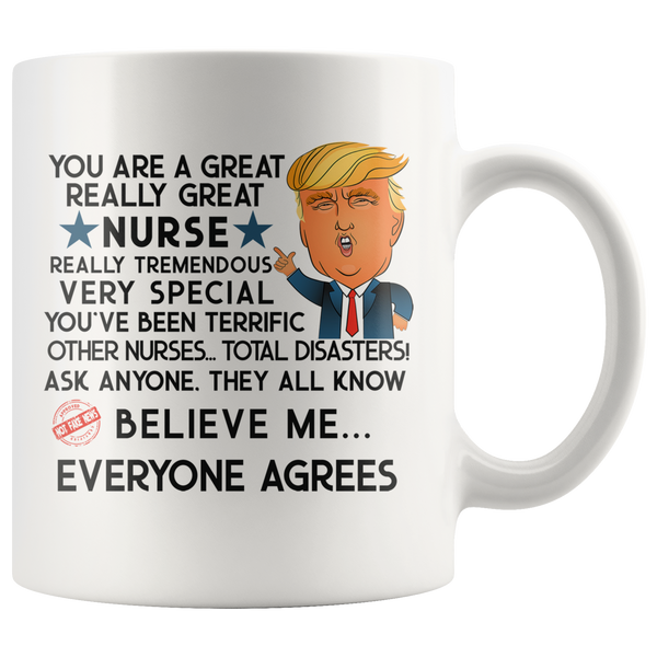 Funny Trump Nurse 11 oz Coffee Mug