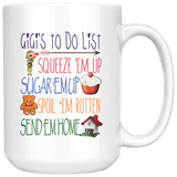 GiGi's ToDo List 15 oz White Coffee Mug