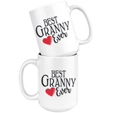 Best Granny Ever 15 oz White Coffee Mug