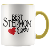 Best Stepmom Ever 11 oz Accent Coffee Mug
