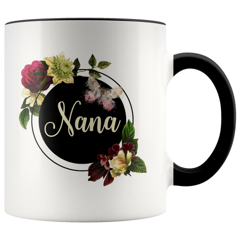 Nana 11 oz White Accent Coffee Mug