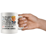 Funny Trump Pilot 11 oz Coffee Mug