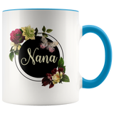 Nana 11 oz White Accent Coffee Mug
