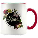 Nana 11 oz White Accent Coffee Mug