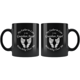 Father in Law 11 oz Black Coffee Mug