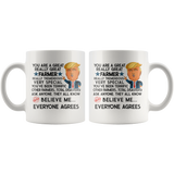 Funny Trump Farmer 11 oz Coffee Mug