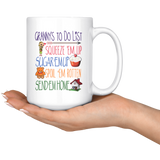 Granny's ToDo List 15 oz White Coffee Mug - Cute Mug for Granny
