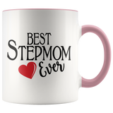 Best Stepmom Ever 11 oz Accent Coffee Mug