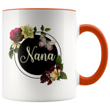Nana 11 oz White Accent Coffee Mug