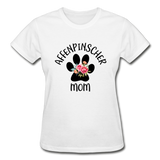 Affenpinscher Mom Gildan Ultra Cotton Ladies T-Shirt - white