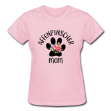 Affenpinscher Mom Gildan Ultra Cotton Ladies T-Shirt - light pink