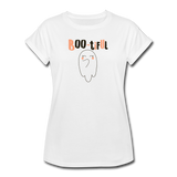 Boo-tiful Women's Relaxed Fit T-Shirt - white