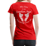 Son Guardian Angel Women’s Premium T-Shirt - red