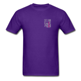 Nurse Flag Gildan Ultra Cotton Adult T-Shirt (CK1213) - purple