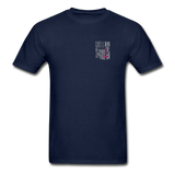 Nurse Flag Gildan Ultra Cotton Adult T-Shirt (CK1213) - navy