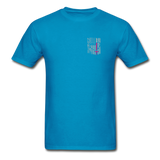 Nurse Flag Gildan Ultra Cotton Adult T-Shirt (CK1213) - turquoise
