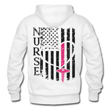 Nurse Fag Gildan Heavy Blend Adult Hoodie (CK1348) - white