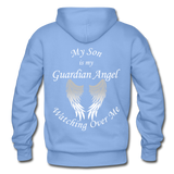 Son Guardian Angel Hoodie Gildan Heavy Blend Adult Hoodie - carolina blue