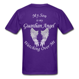 Son Guardian Angel Gildan Ultra Cotton Adult T-Shirt (CK1357) - purple