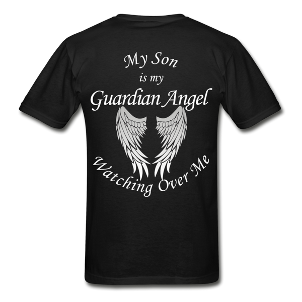 Son Guardian Angel Gildan Ultra Cotton Adult T-Shirt (CK1357) - black