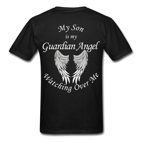 Son Guardian Angel Gildan Ultra Cotton Adult T-Shirt (CK1357) - black