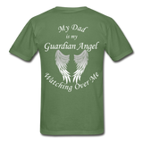Dad Guardian Angel Gildan Ultra Cotton Adult T-Shirt (CK1358) - military green
