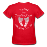 Dad Gildan Ultra Cotton Ladies T-Shirt (CK1358) - red