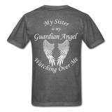 Sister Guardian Angel Gildan Ultra Cotton Adult T-Shirt (CK1360) - deep heather