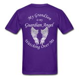 GrandSon Guardian Angel Gildan Ultra Cotton Adult T-Shirt (CK1361) - purple