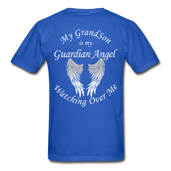 GrandSon Guardian Angel Gildan Ultra Cotton Adult T-Shirt (CK1361) - royal blue