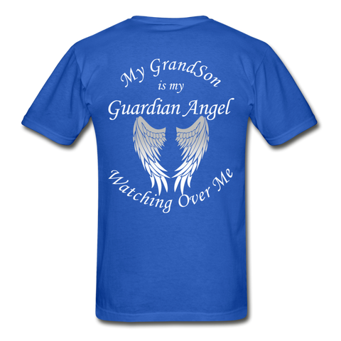GrandSon Guardian Angel Gildan Ultra Cotton Adult T-Shirt (CK1361) - royal blue