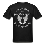 GrandSon Guardian Angel Gildan Ultra Cotton Adult T-Shirt (CK1361) - black