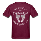 GrandSon Guardian Angel Gildan Ultra Cotton Adult T-Shirt (CK1361) - burgundy