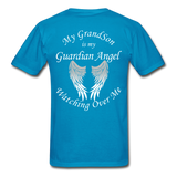 GrandSon Guardian Angel Gildan Ultra Cotton Adult T-Shirt (CK1361) - turquoise