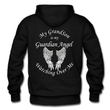 GrandSon Guardian Angel Gildan Heavy Blend Adult Hoodie (CK1362) - black